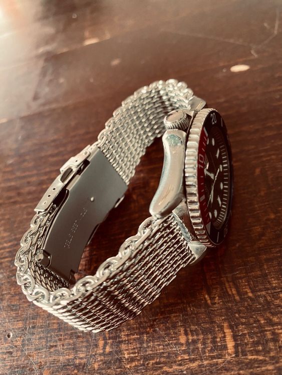 Cinturini Per Orologi In Maglia Milanese Da 24 Mm - Acciaio Premium - Foto 4