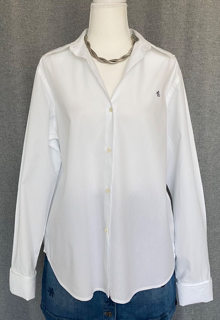 Ralph Lauren Camicette: Lauren Ralph Lauren Hemdbluse Grösse XL – Usato da Oberwil BL venduto da Leni-Mischi