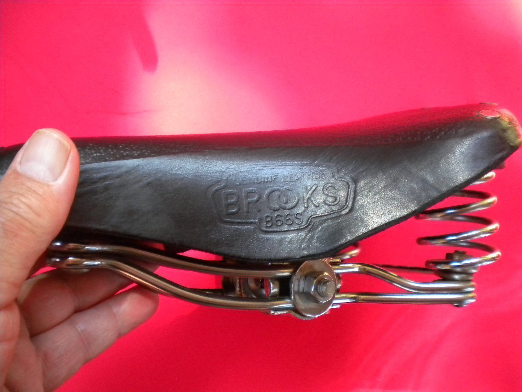 Pezzi di ricambio: Brooks Ledersattel B66 mit Befestigung – Usato da Spreitenbach venduto da Sniper8952 2