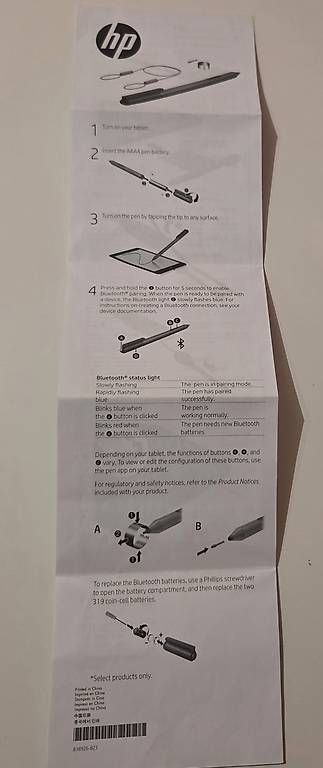 Hewlett Packard Penna & Evidenziatori: HP active Pen silber mit Batterie – Nuovo (secondo la descrizione) da Schöftland venduto da Ringer16 4