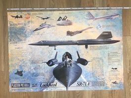 Lockheed SR-71A Flugzeug Poster PlaisTOW PICTORIAL