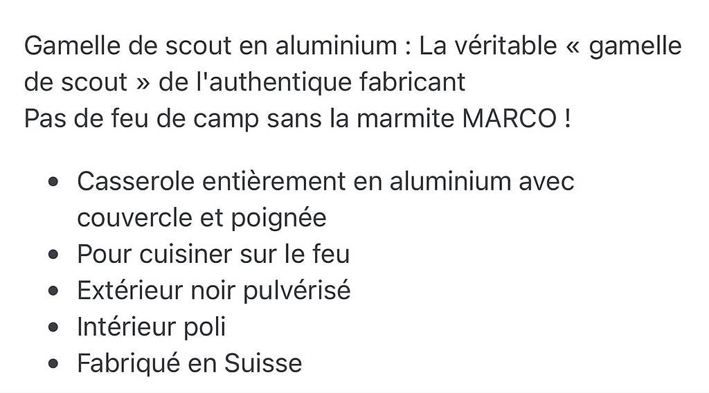 Pentole: Marmite/chaudron - NEUF – Usato da Lentigny venduto da EcuProd1 3