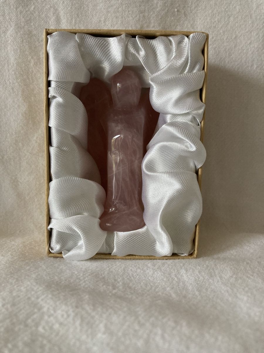 Statuette: Rosenquarz Engel, Geschenkidee mit Box – Nuovo e nell'imballaggio originale da Sornard - Nendaz venduto da Mapere 3