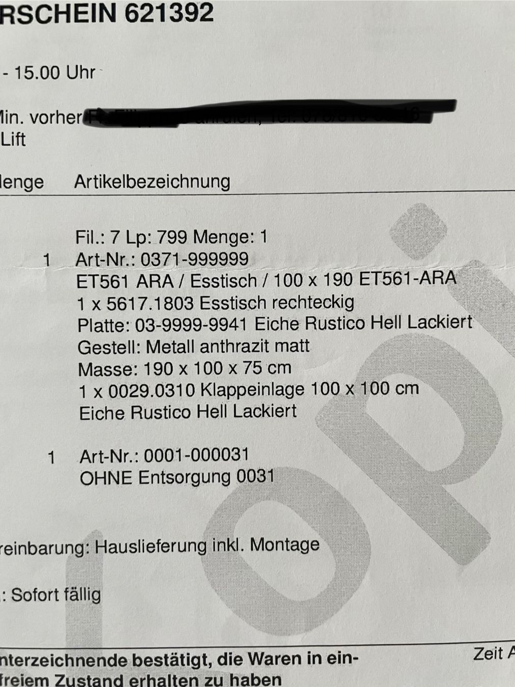Tavoli: Tisch – Usato da Pfäffikon ZH venduto da Shorty954 5