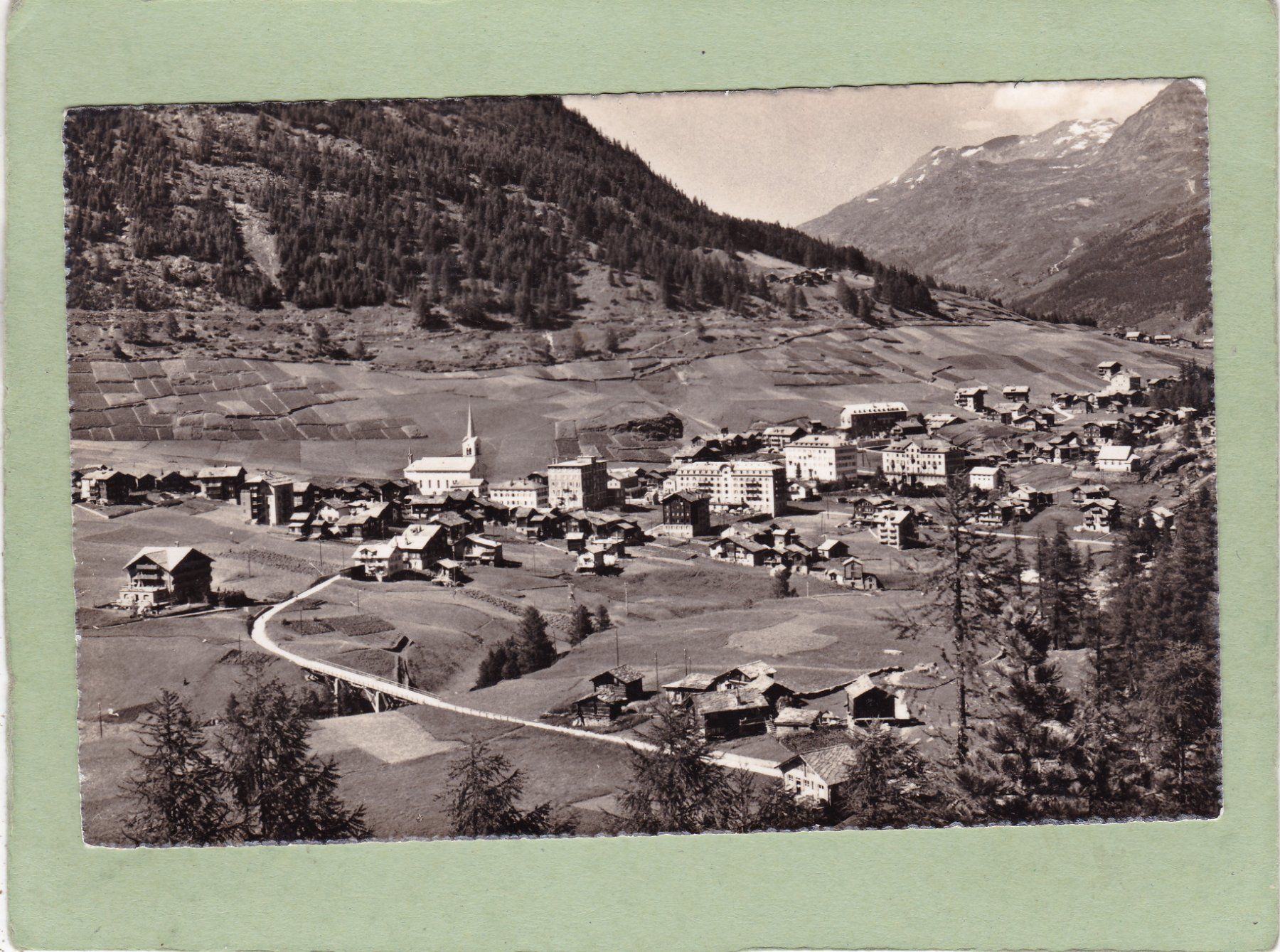 Cartes postales: Saas-Fee 1951 – D'occasion à Herisau par Lisegrat2008