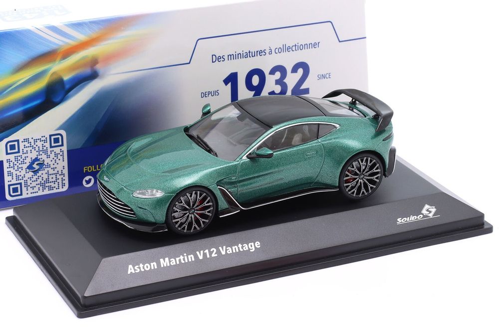 Modèle réduit Aston Martin - V12 Vantage 2023 - Vert Met 1/43
