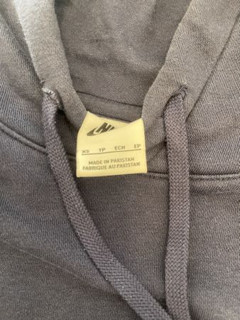 Nike Hoodie Gr. XS Damen Navy Dunkelblau Kapuzenpulli