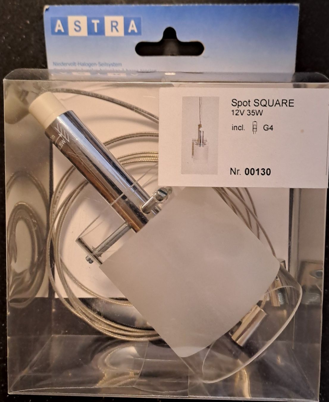 Lampade: Spot SQUARE 12V 35W von ASTRA – Nuovo e nell'imballaggio originale da Niederweningen venduto da schlossgeist8158