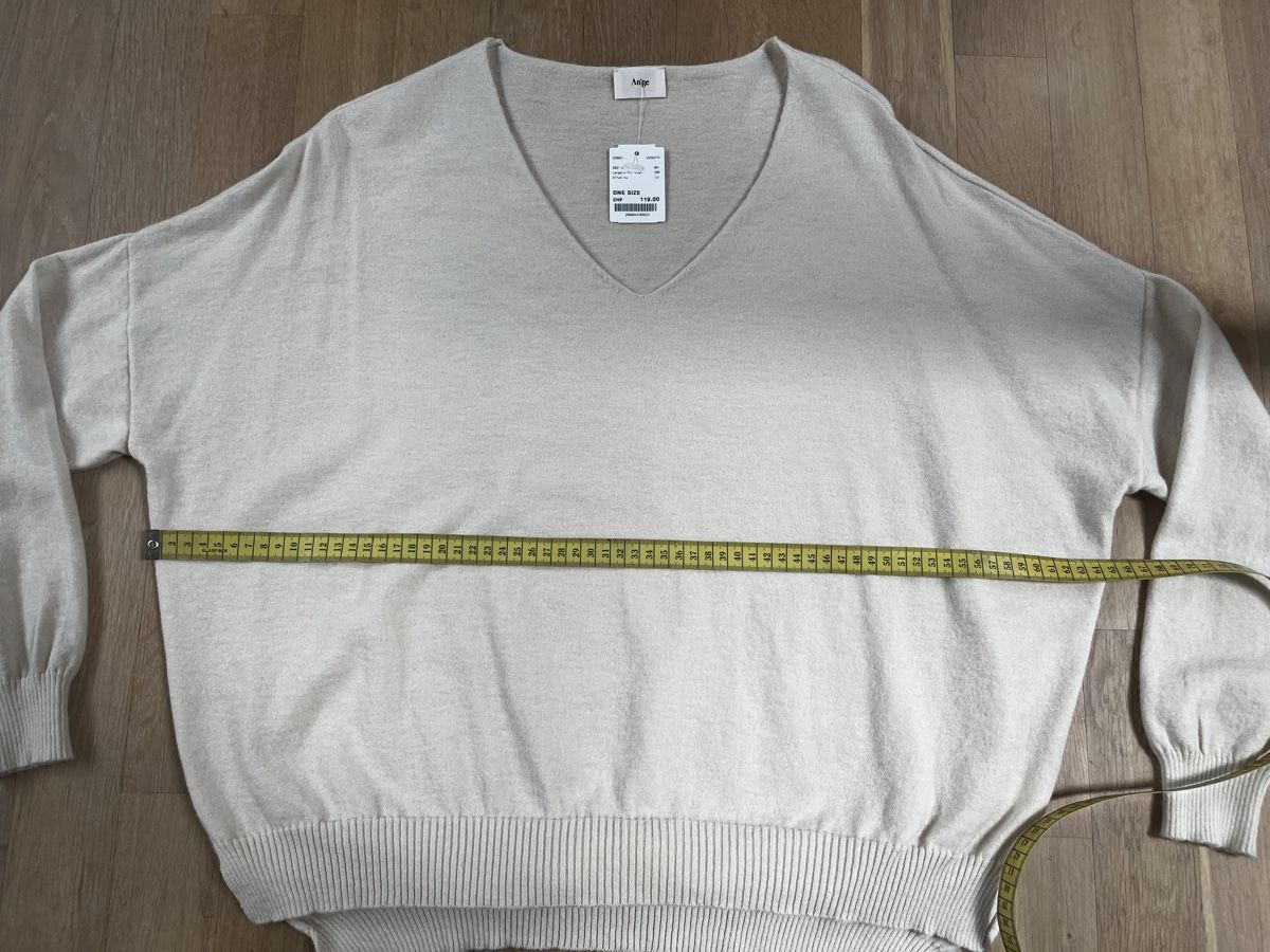Pulls & Sweat-shirts: Ange Oversize Strickpullover, Gr. Onesize, Offwhite, – Neuf avec emballage d'origine à Bäretswil par evi-ta 4