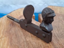 1 antiker Jalousie Rückhalter, Gusseisen (LOT3367#FBS2)