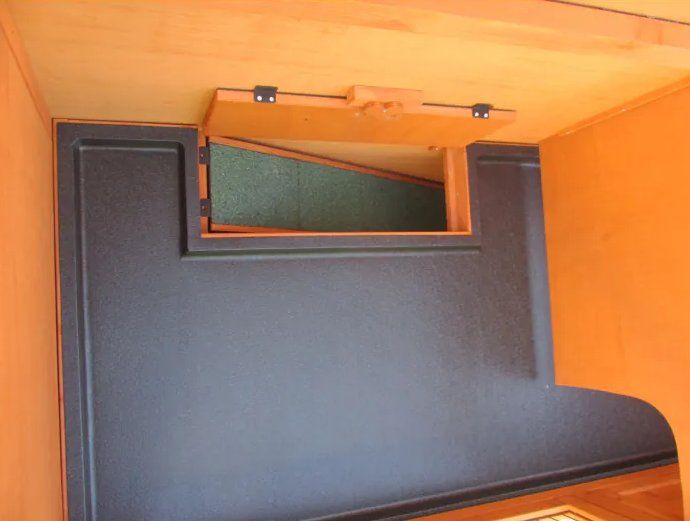 Kaninchenstall XL zweistöckig, isoliert - 146x80x120cm 4