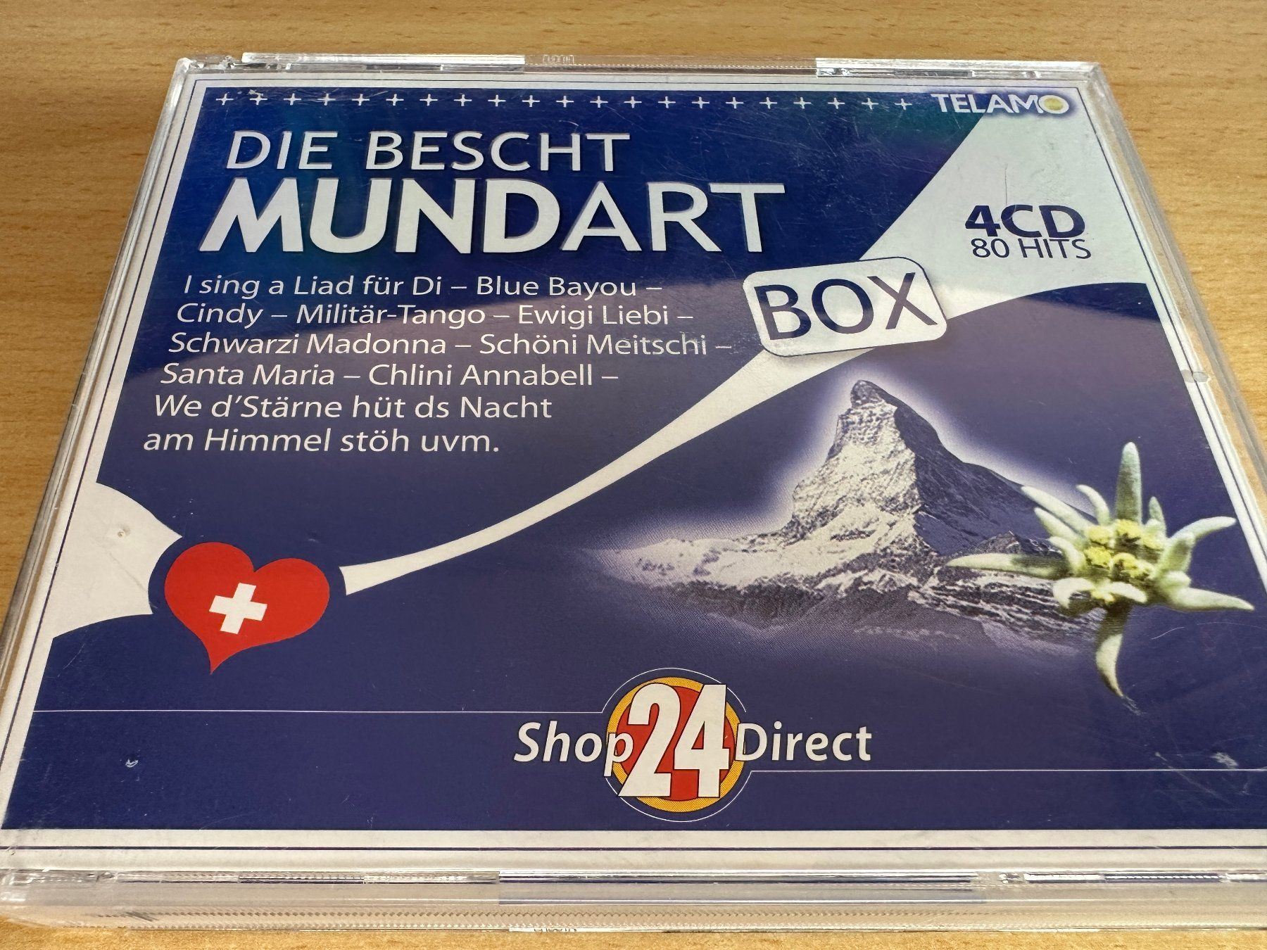 CDs: Die Bescht Mundart Box - 4 CD – Gebraucht aus Rikon im Tösstal von Alpenmutz