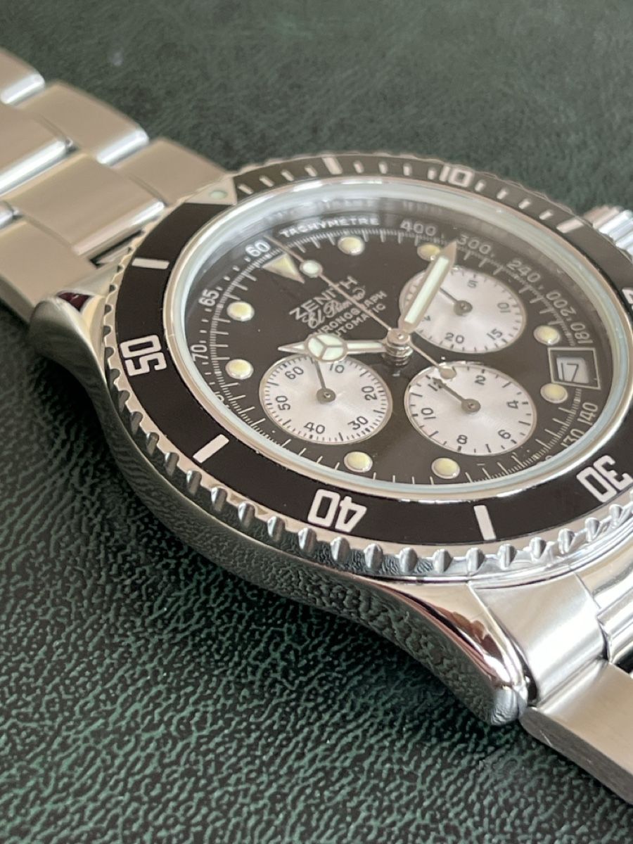 Zenith Orologi: Zenith Elprimero De Luca Fullset Serviced – Usato da Eglisau venduto da Dein-Uhrmacher 3