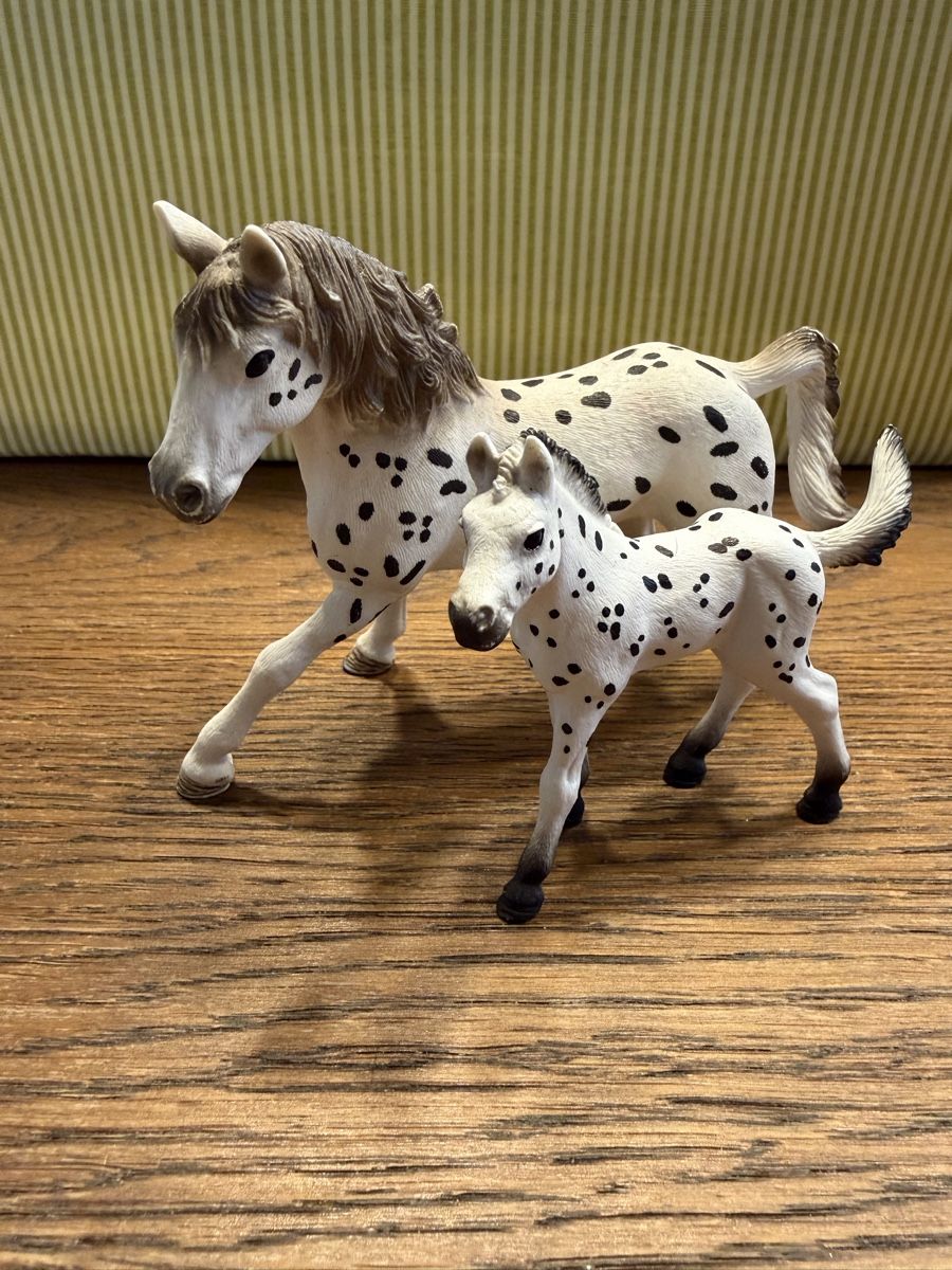 Schleich Spielzeuge: Schleich Pferd mit Fohlen 1 – Gebraucht aus Auw von grisu81
