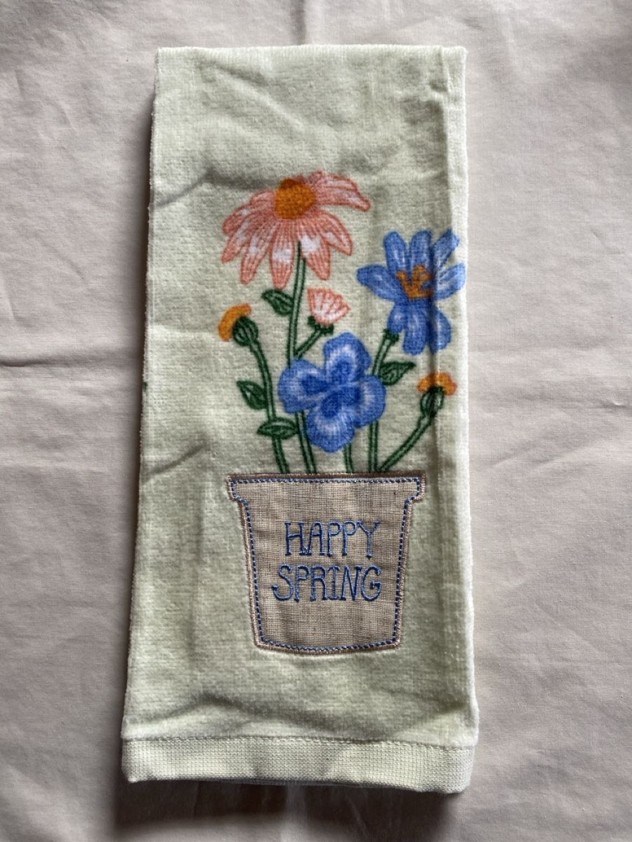 Linges de cuisine: Spring Kitchen Towel with Flower Pots – Neuf avec emballage d'origine à Buttikon SZ par Maxwelltime