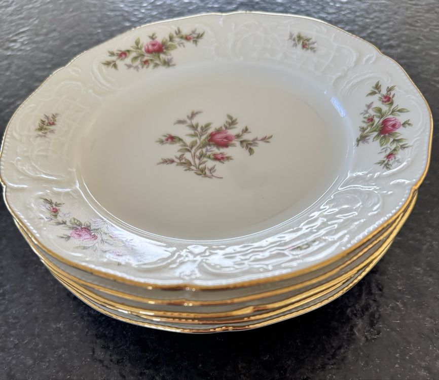 Rosenthal Classic Rose Collection Dessertteller, 5 Stk. (Neu (gemäss ...