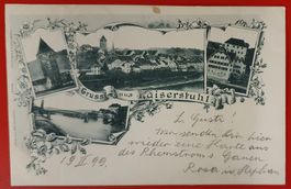 Gruss aus Kaiserstuhl 1899