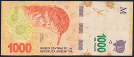 Argentinien 1000 Pesos 2020