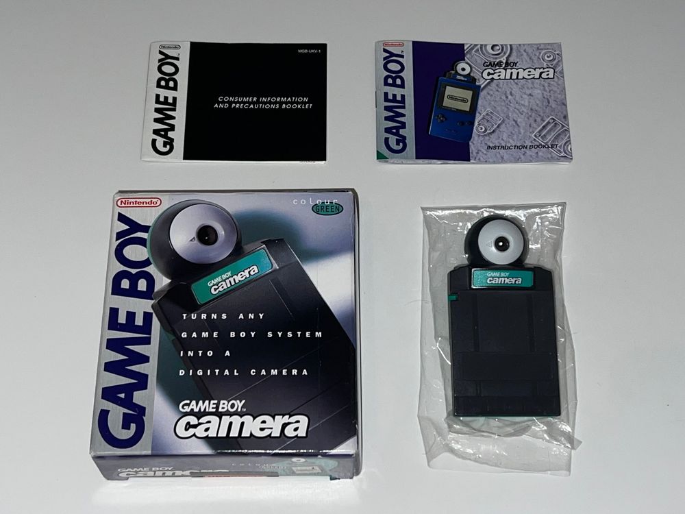 Nintendo Game Boy Zubehör - Game Boy Camera grün (OVP) (Gebraucht) in ...