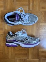 Saucony ProGrid Omni 9 Blanc/Noir Argent Violet
