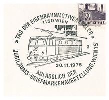 Tag der Eisenbahnmotivsammler, Wien 30.11.1975