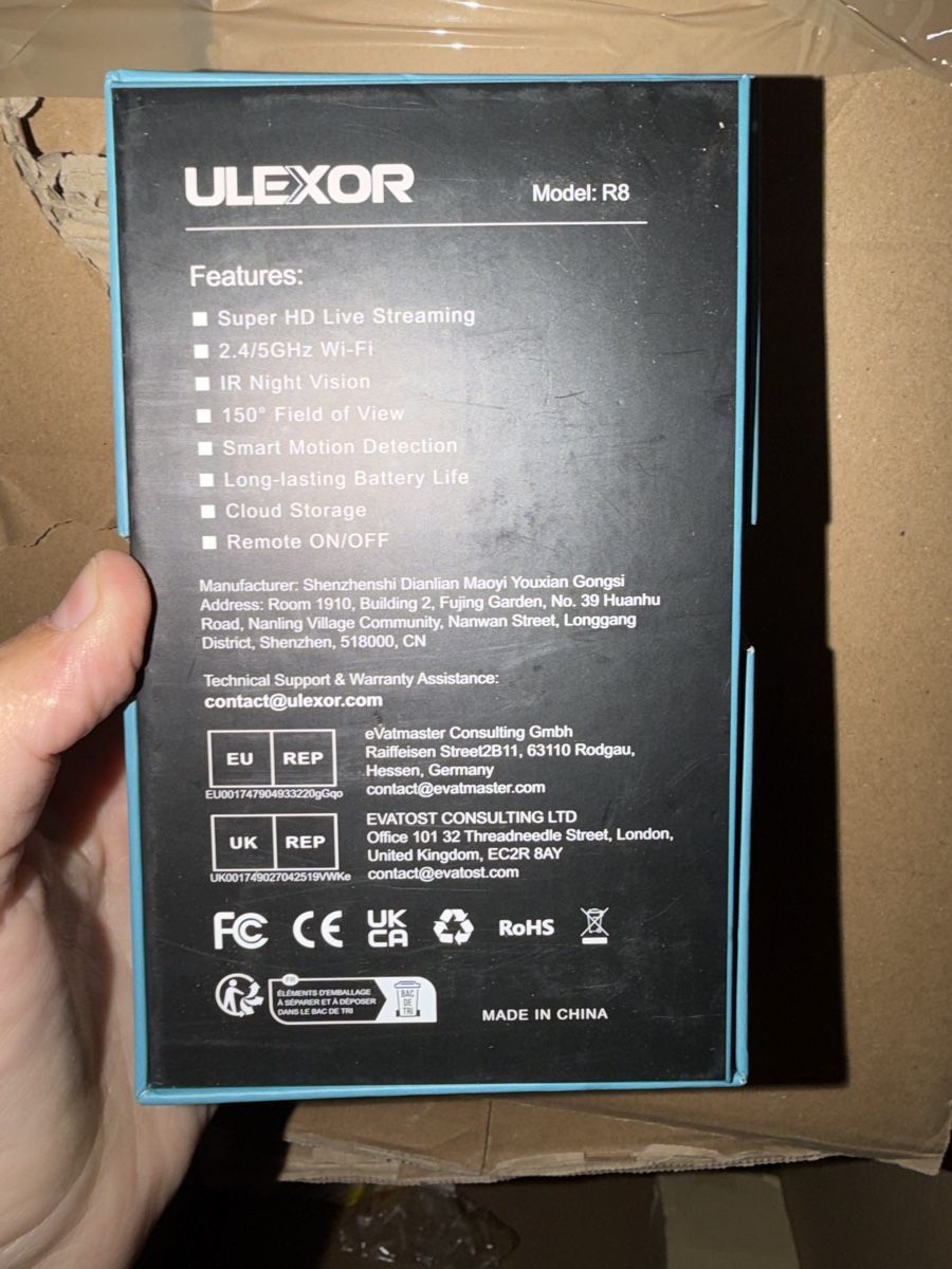 Kamera: ULEXOR ULTRA HD CAMERA neu und originalverpackt – Neu und originalverpackt aus Flamatt von ard_9ctk 2