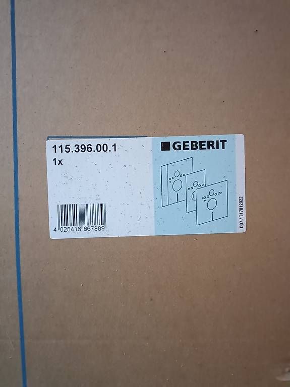 Geberit WC: Geberit Abdeckplatte 115.396.00.1 – Nuovo e nell'imballaggio originale da Gerlafingen venduto da Wassermeister77