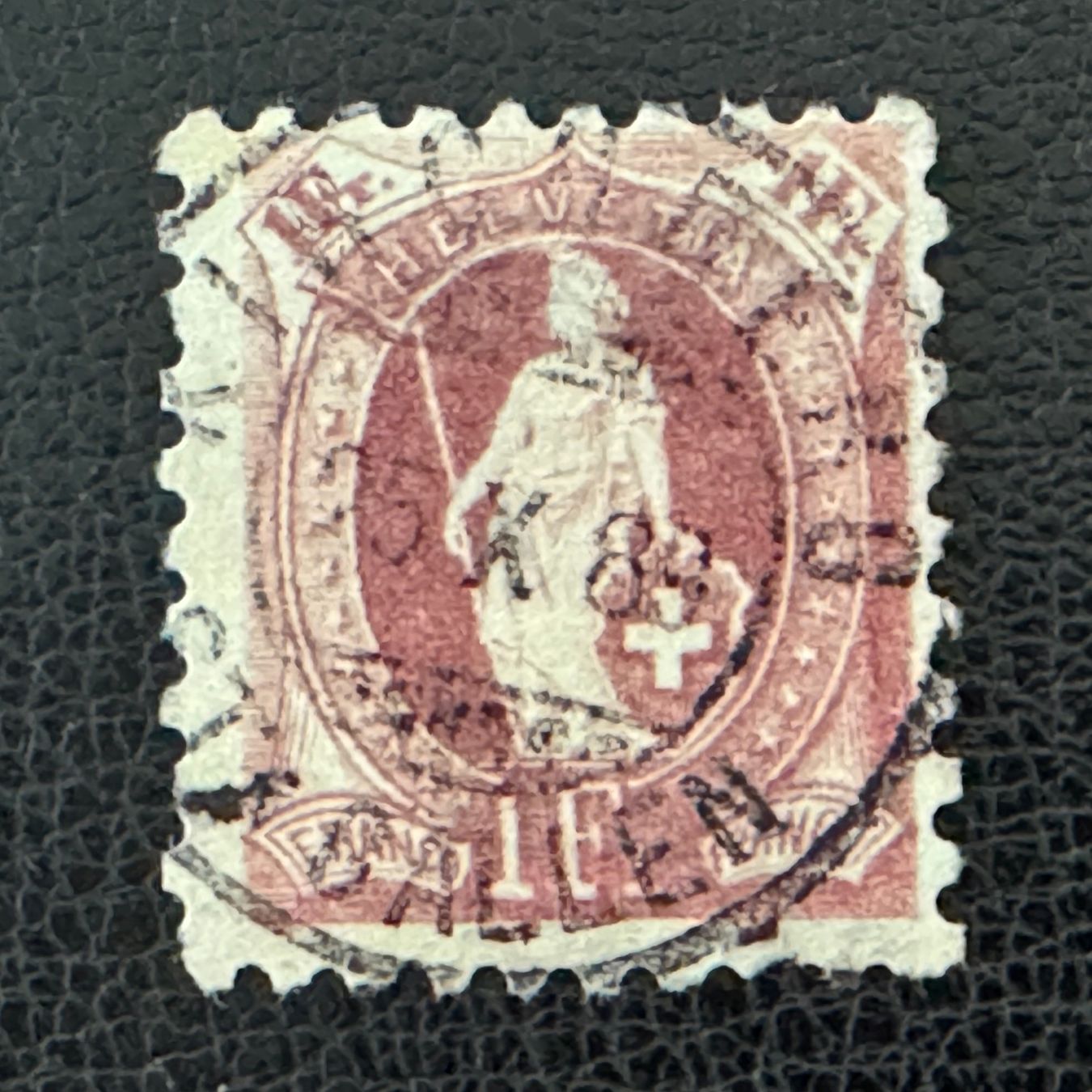 Alle Briefmarken: Stehende Helvetia 1888, Nr. 71B, gestempelt – Gebraucht aus Stallikon von HILDECH1