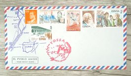 TR68 Enveloppe Grand Format Espagne 1981