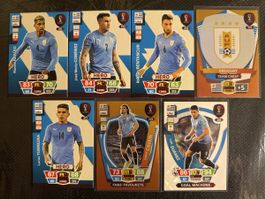 PANINI - Adrenalyn XL Qatar 22 / 7x Uruguay Set ⚽️ / 1Fr.!