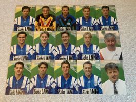 15 Autogrammkarten FC Luzern
