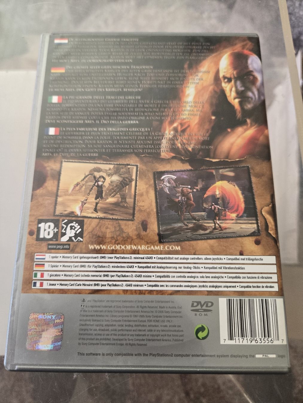 Giochi: God of War PS2 – Usato da Bussigny venduto da Kfdlt 1
