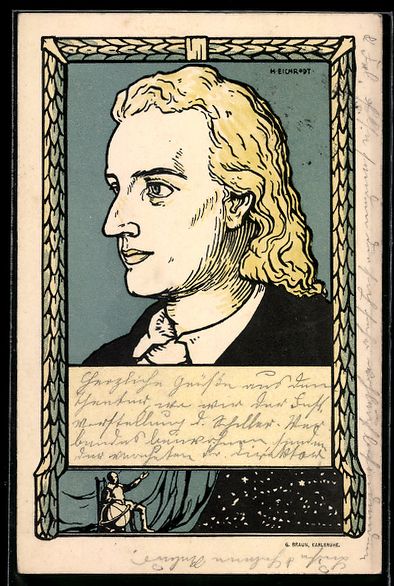 Cartes postales: sign. Hellmut Eichrodt: Portrait eines b – D'occasion à Berlin par bartko-reher