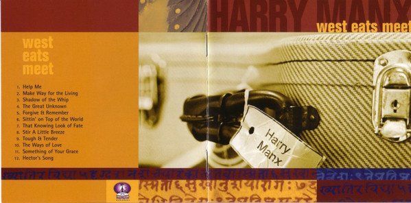 CDs: Harry Manx WEST EATS MEET  Harmonica Blues Indian Classic CD – D'occasion à Kandergrund par Sososo 2