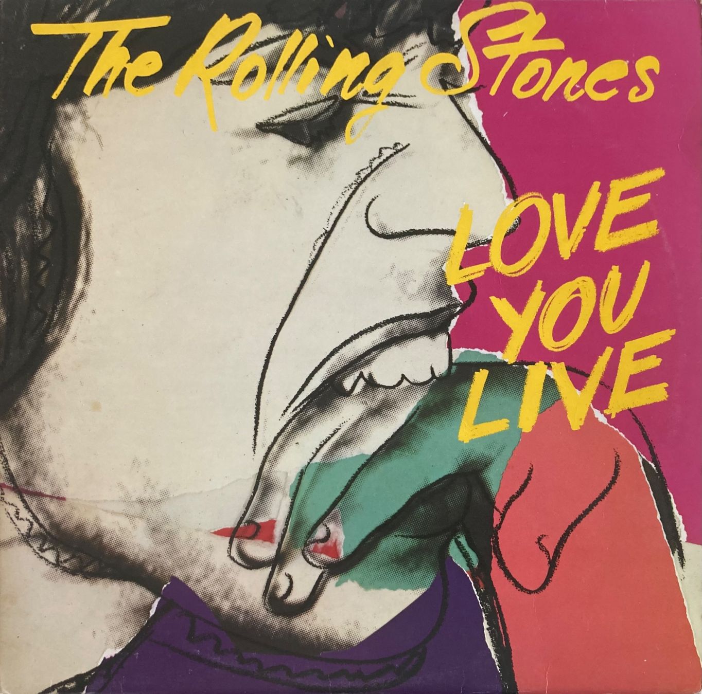 Schallplatten: THE ROLLING STONES - LOVE YOU LIVE – Gebraucht aus Poliez-Pittet von Newtown-Records