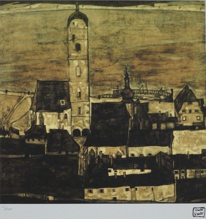 Foto & Immagini: EGON SCHIELE     HANDNUMMERIERT DRUCKSIGNIERT – Usato da Gersau venduto da grafik-kunst 1