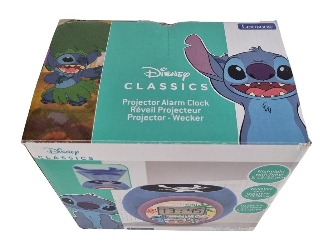 Disney Wecker: LEXIBOOK Disney Projektor-Wecker Stitch – Neu (gemäss Beschreibung) aus Wangen b. Olten von Restwert_Wangen 1