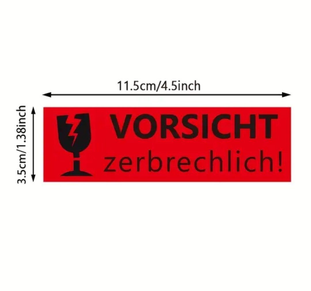 Sticker: 30x Sticker Aufkleber vorsicht zerbrechlich – Nuovo e nell'imballaggio originale da Dintikon venduto da Vexi 2
