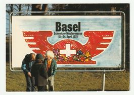 Ansichtskarte Schweizer Mustermesse Basel 24.04.1978