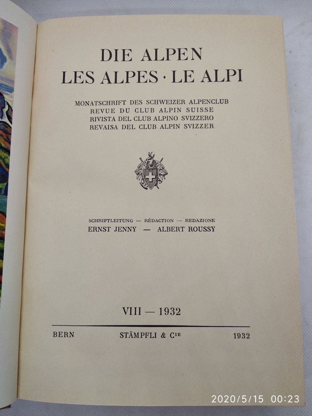 Libri: DIE ALPEN - LES ALPES - LE ALPI – Usato da Goldach venduto da Gaip 8