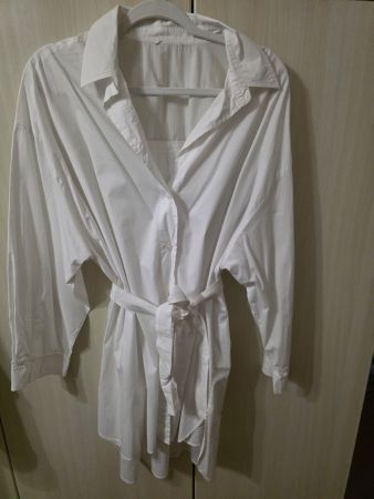Wunderschöne weiße Longbluse*Max Mara *Intrend*