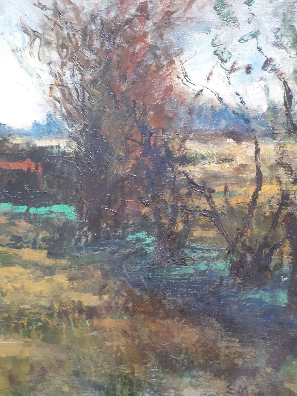 Gemälde: Ernst Morgenthaler Ölbild – Gebraucht aus Dielsdorf von anabur