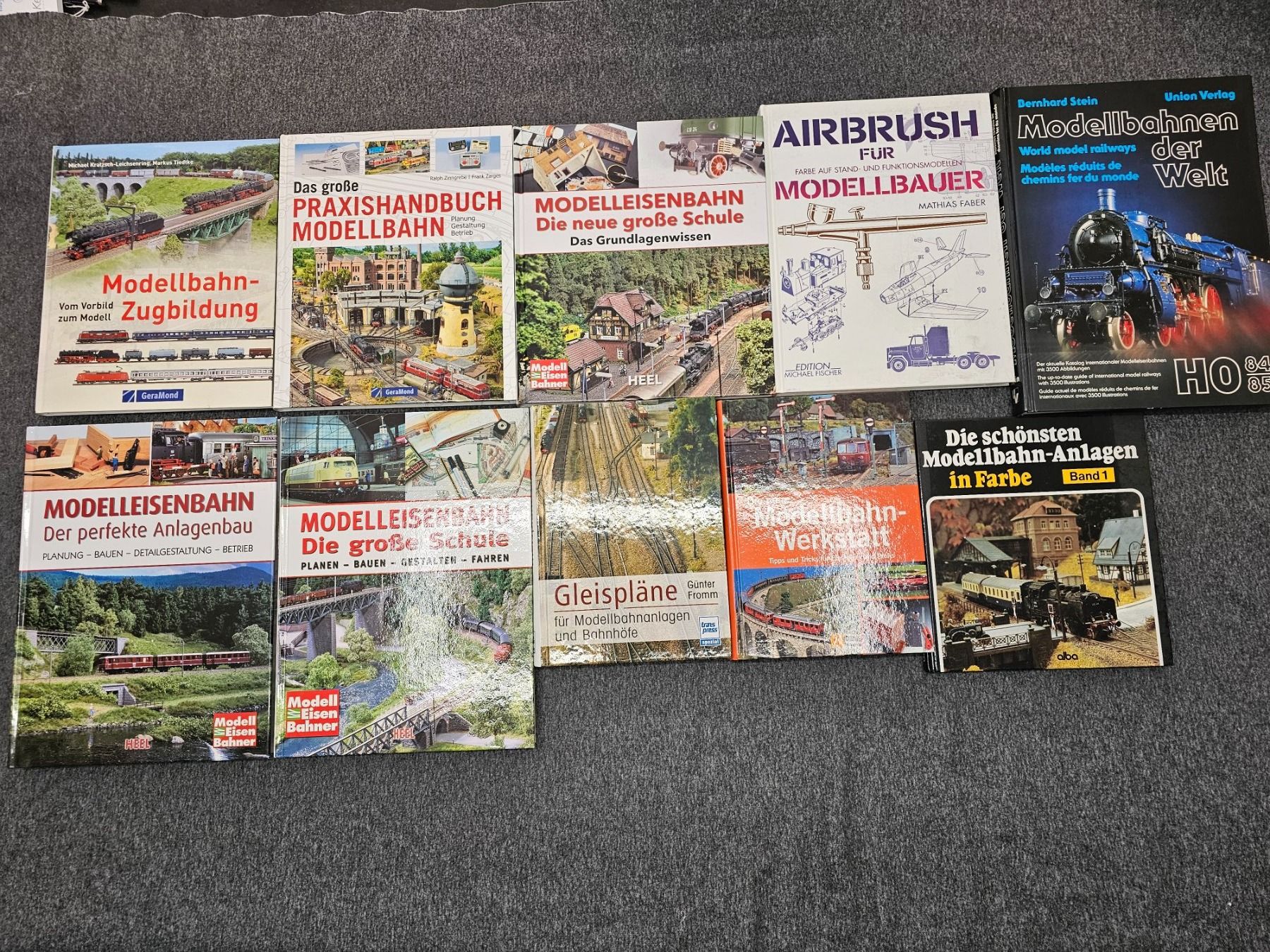 Livres: Grosse Modellbahn-Bücher Sammlung/Modellbahn Bibliothek – D'occasion à Döttingen par Boebbi1973 1