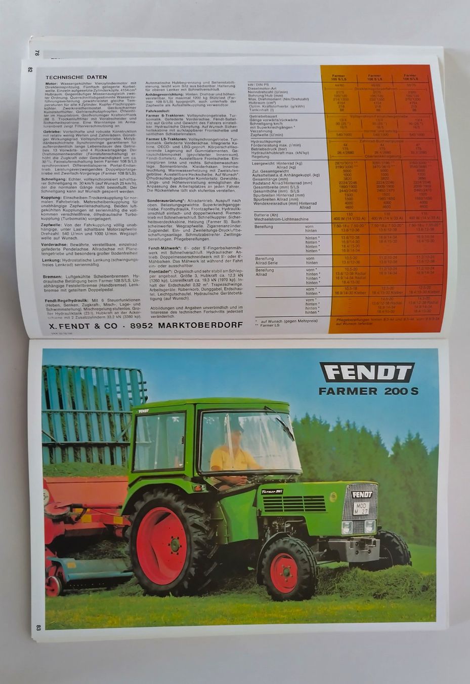 Libri: Fendt Schlepper-Prospekte von 1966-1978 / Traktoren Buch – Usato da Bellach venduto da JingleJerry 6