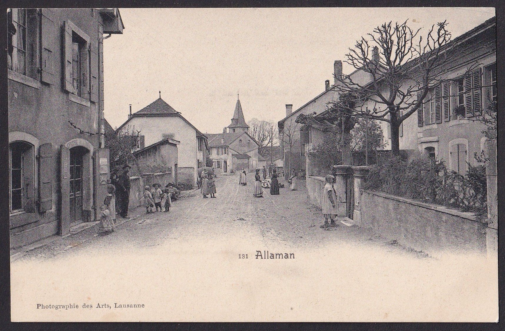 Cartoline postali: Allaman Dorfstrasse – Usato da Olten venduto da clotaldi