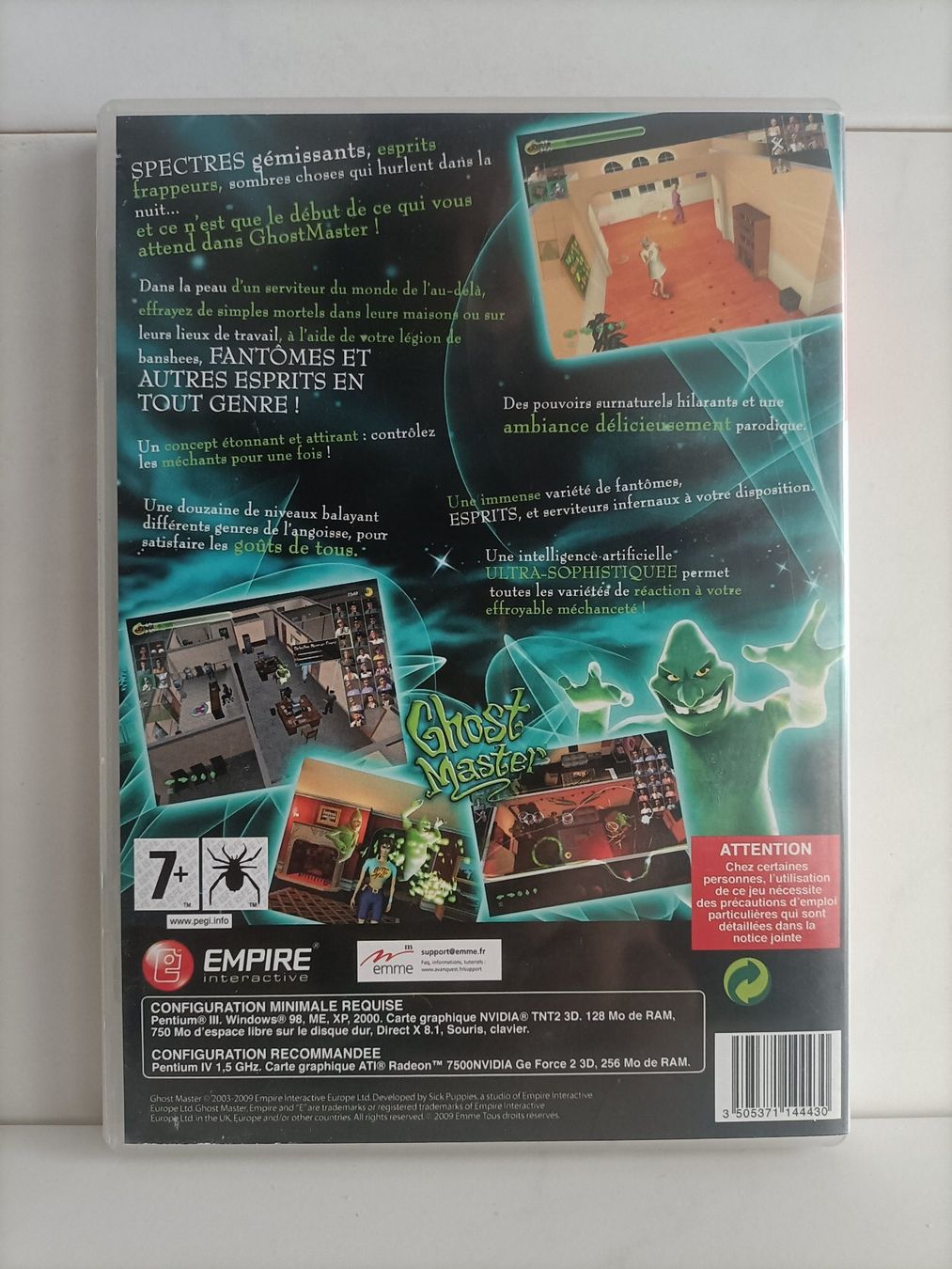 Spiele: Jeu PC Windows Ghost Master : Les Chroniques de Gravenville – Gebraucht aus crans montana von AB3963 2