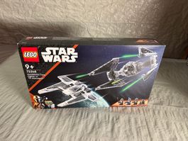 LEGO-STAR WARS-75348-MANDALORIAN FANG VS TIE INTERCEPTOR