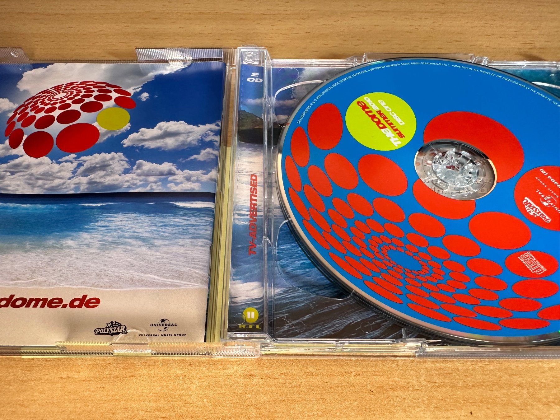 CD: Various – The Dome Summer 2010 - 2 CD – Usato da Rikon im Tösstal venduto da Alpenmutz 2