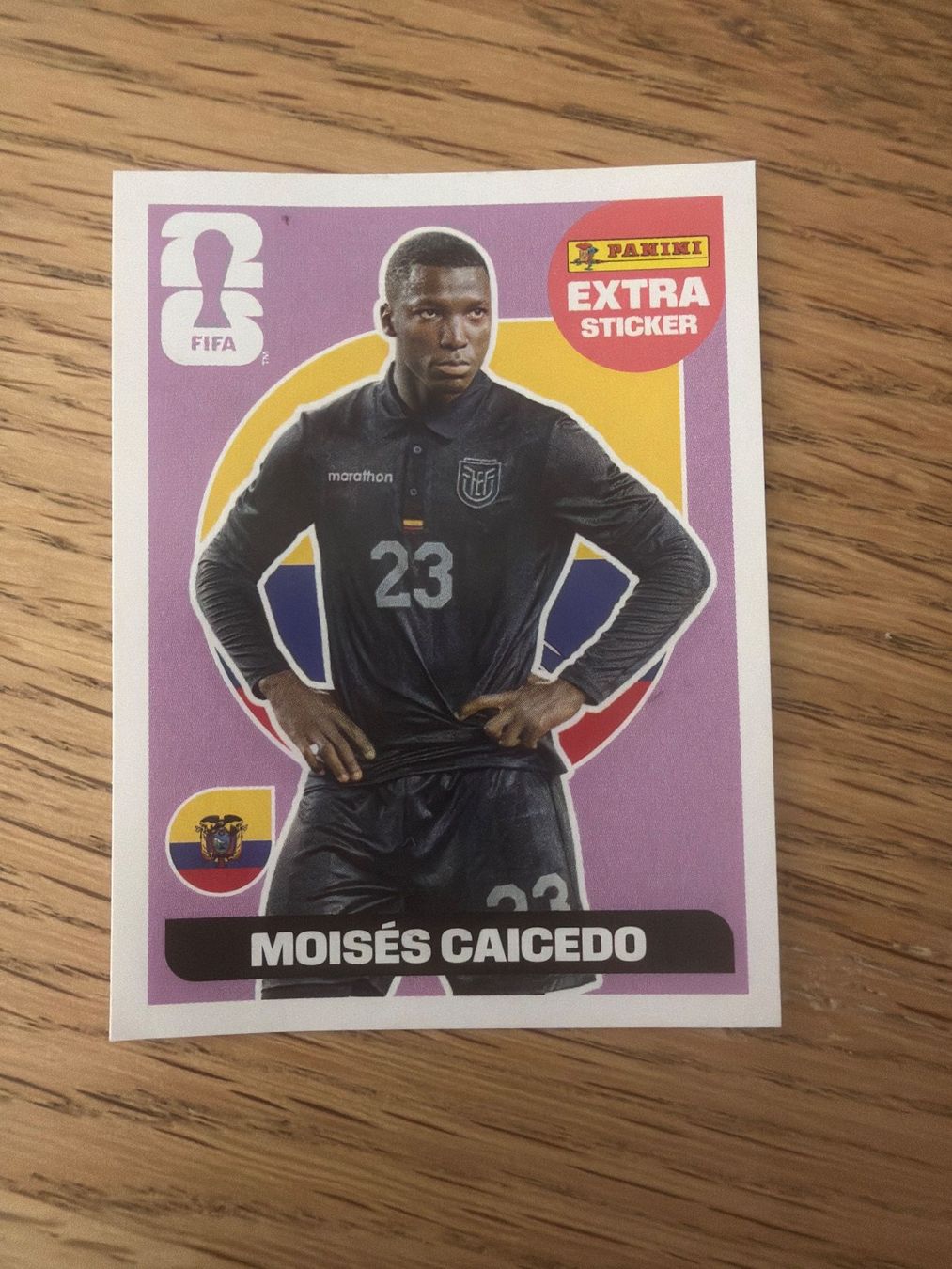 Panini Sammelbilder & Trading cards: Panini Sticker Moisés Caicedo Regular – Gebraucht aus Zürich von lidia76