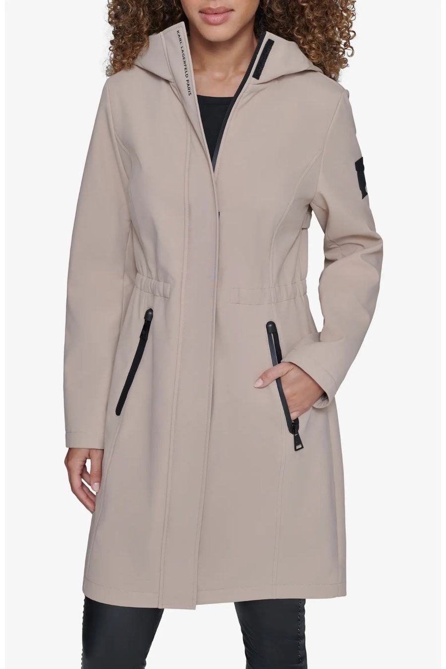 Karl Lagerfeld Cappotti: Karl Lagerfeld Paris - Softshell-Parka mit Kapuze – Usato da St-George venduto da alaixee 7